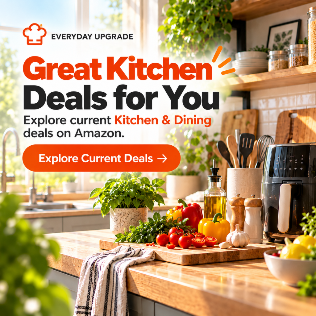 Current Kitchen & Dining deals on Amazon
