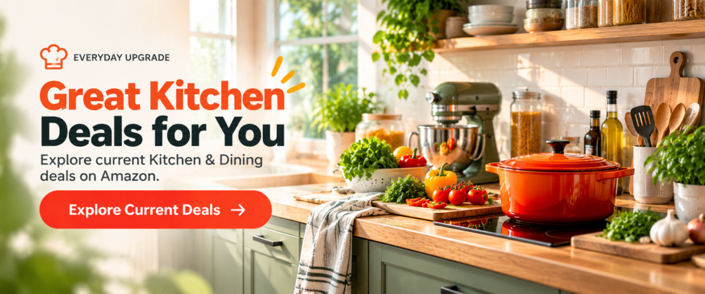 Current Kitchen & Dining deals on Amazon